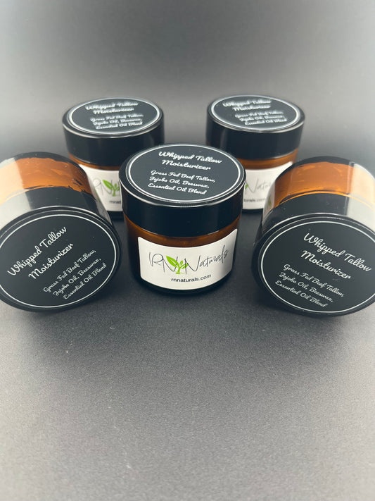 Whipped Grass Fed Tallow Moisturizer Patchouli Citrus
